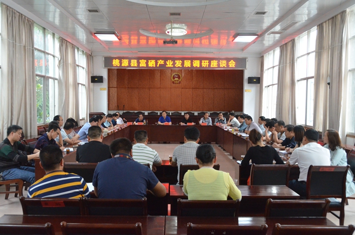 湯祚國(guó)：圍繞“一園、一會(huì)、一牌” 做大做強(qiáng)我縣富硒產(chǎn)業(yè)